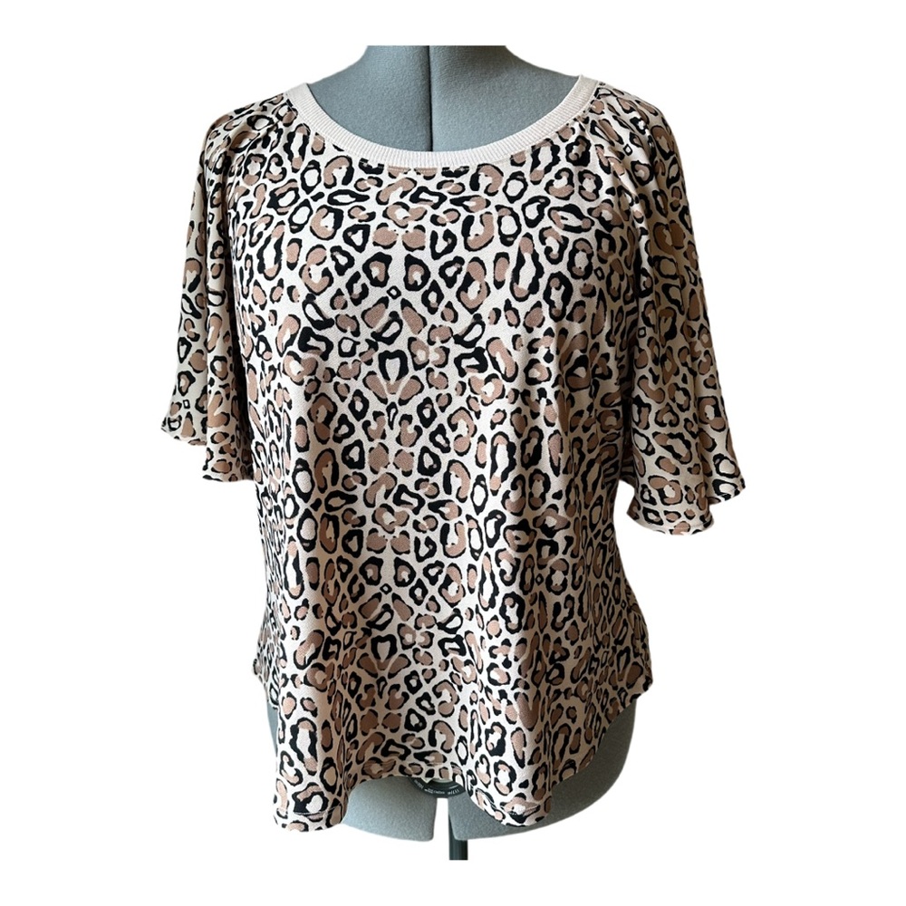 Halogen Pale Pink Relaxed Ruffle Blouse